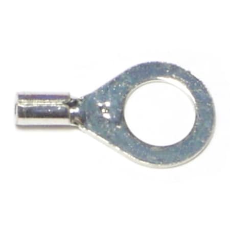 Midwest Fastener Ring Terminal, 14 AWG, Bare Insulated, 10 PK 66982